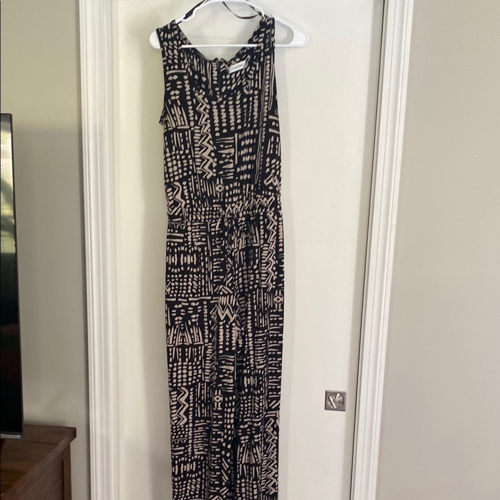 Calvin Klein Patterned Jumpsuit